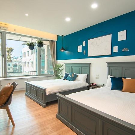 Ferienwohnung Sleepie Muti-Minsu Center Kaohsiung Exterior foto