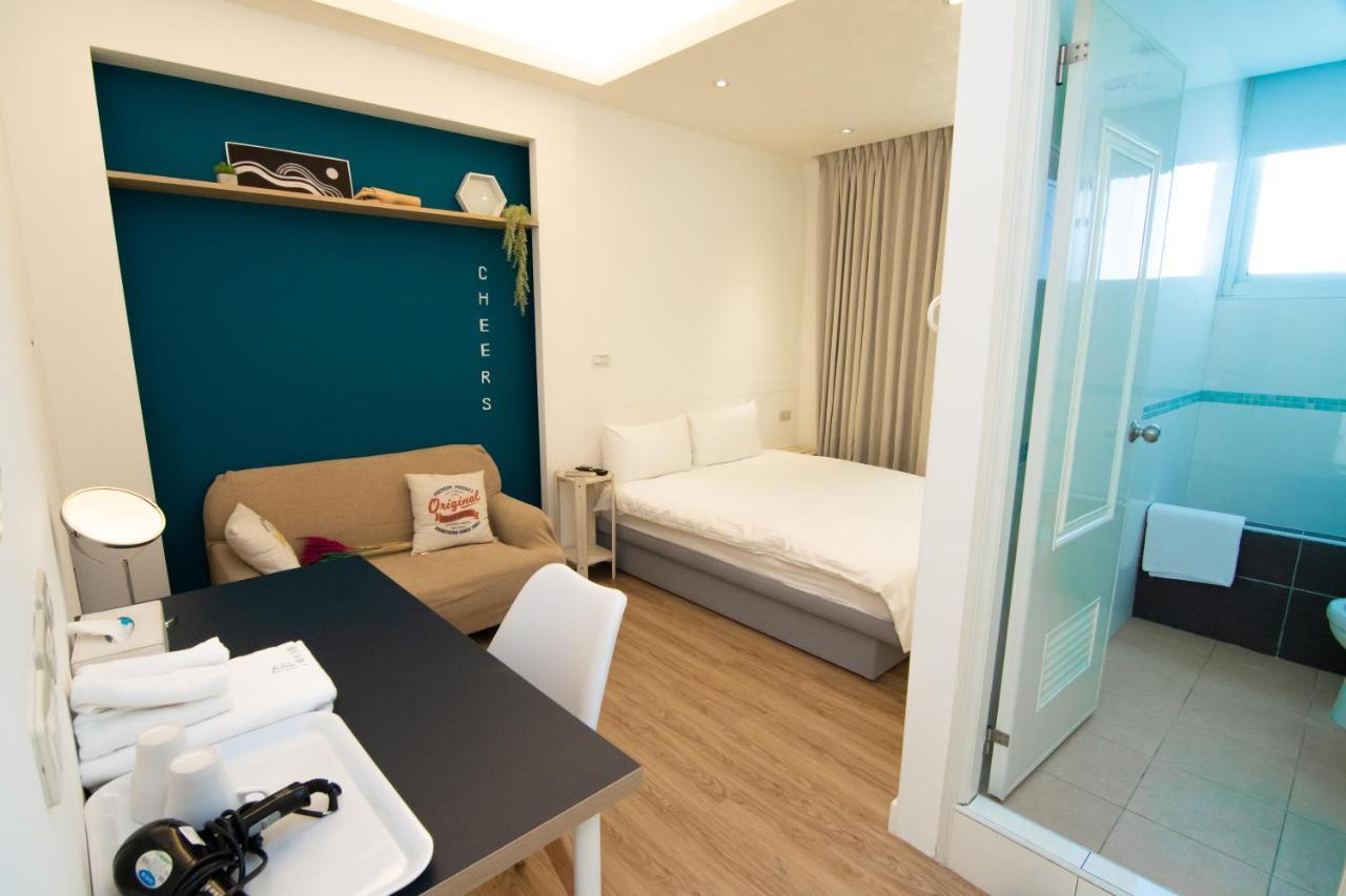 Ferienwohnung Sleepie Muti-Minsu Center Kaohsiung Exterior foto